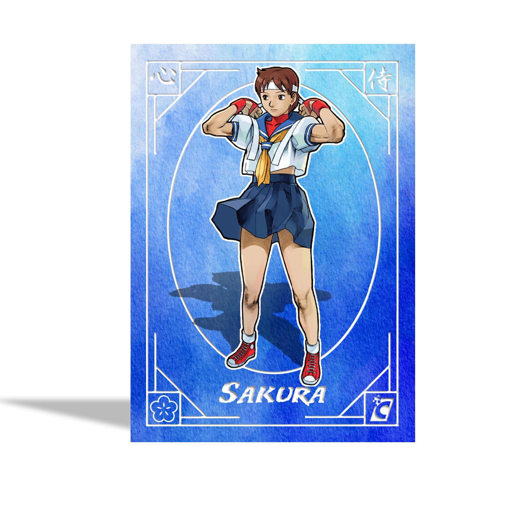 Alt View 1. Cardsmiths - Street Fighter Alpha: Warriors' Dreams Trading Cards Collector Box | 2 Packs - Blue.