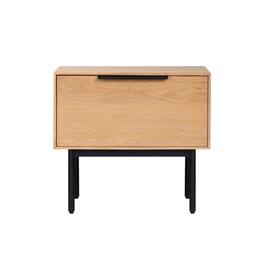 Starlight Canyon Home - Modern Nightstand with Natural Wood Finish - Light Oak