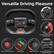 Versatile Driving Pleasure
- Accelerator Pedal
- Forward and Backward Control Lever
- One-click Start Button
- Shift Button
- Mode Selection
- Multi-function Steering Wheel-Music
HALEI
88:88
ON
Lamp OFF
High
Low
Drift
Sport