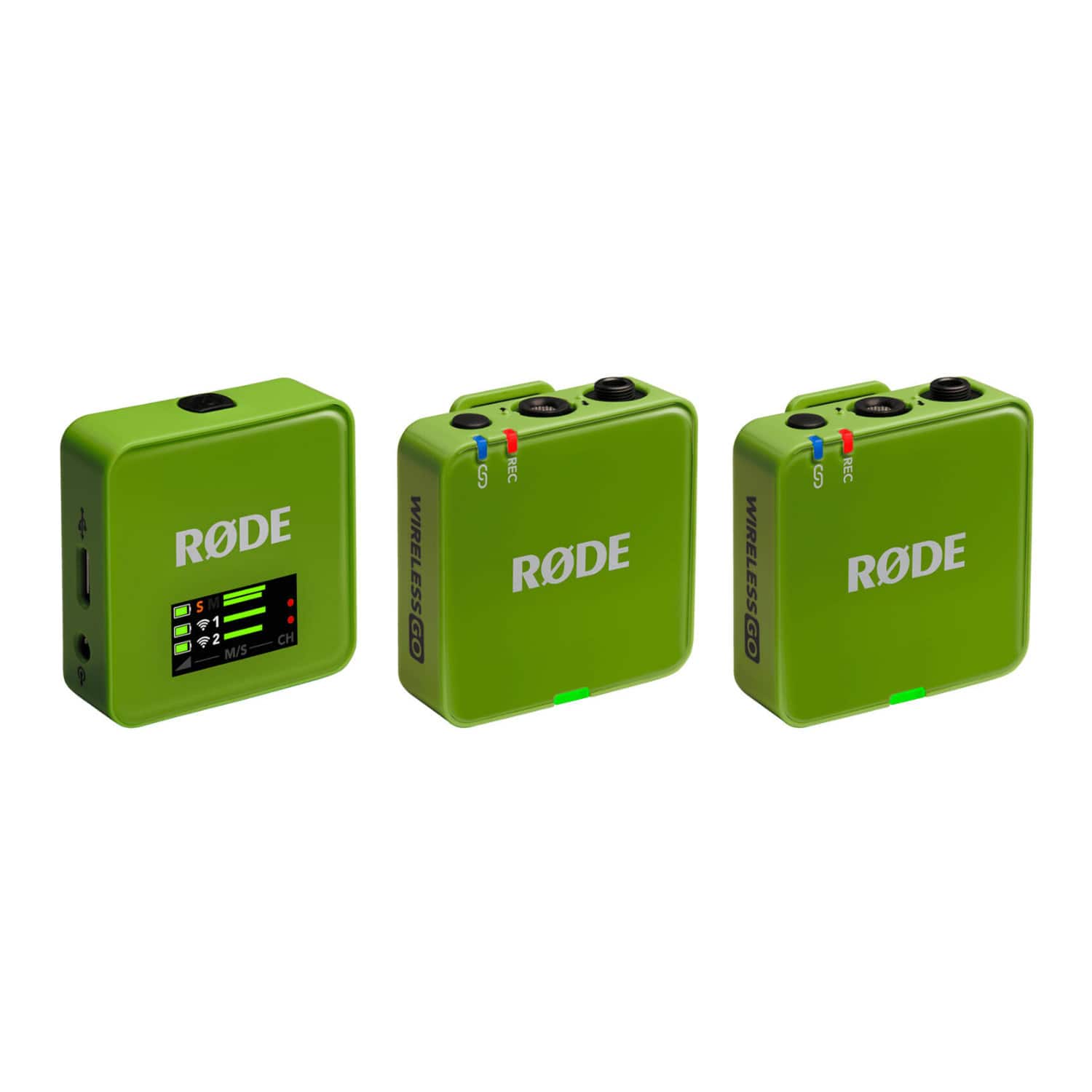 RODE - Wireless GO (Gen 3) Compact Wireless Microphone System (2.4 GHz, Green)