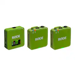 RODE - Wireless GO (Gen 3) Compact Wireless Microphone System (2.4 GHz, Green)
