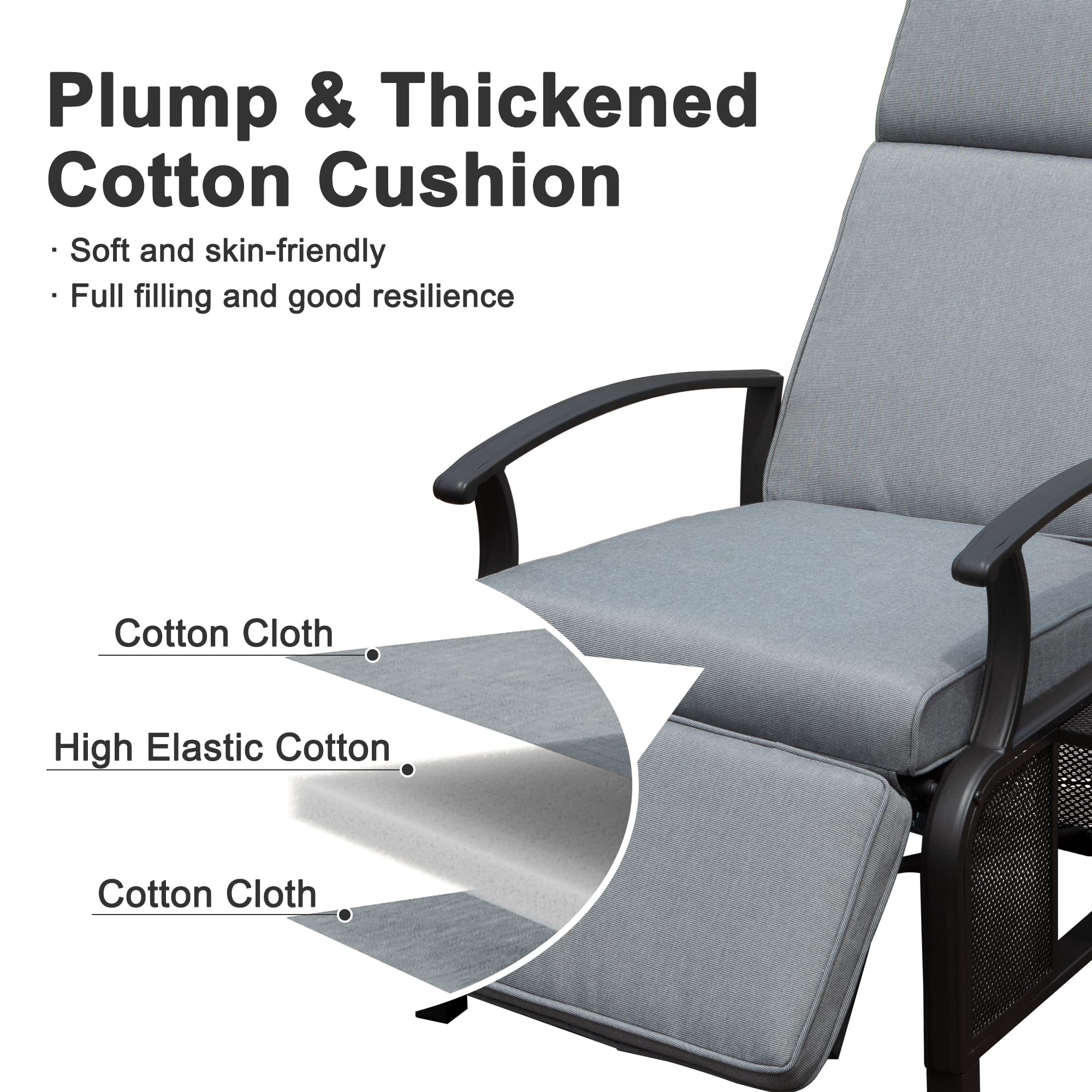 Plump & Thickened Cotton Cushion

- Soft and skin-friendly
- Full filling and good resilience

Cotton Cloth

High Elastic Cotton

Cotton Cloth