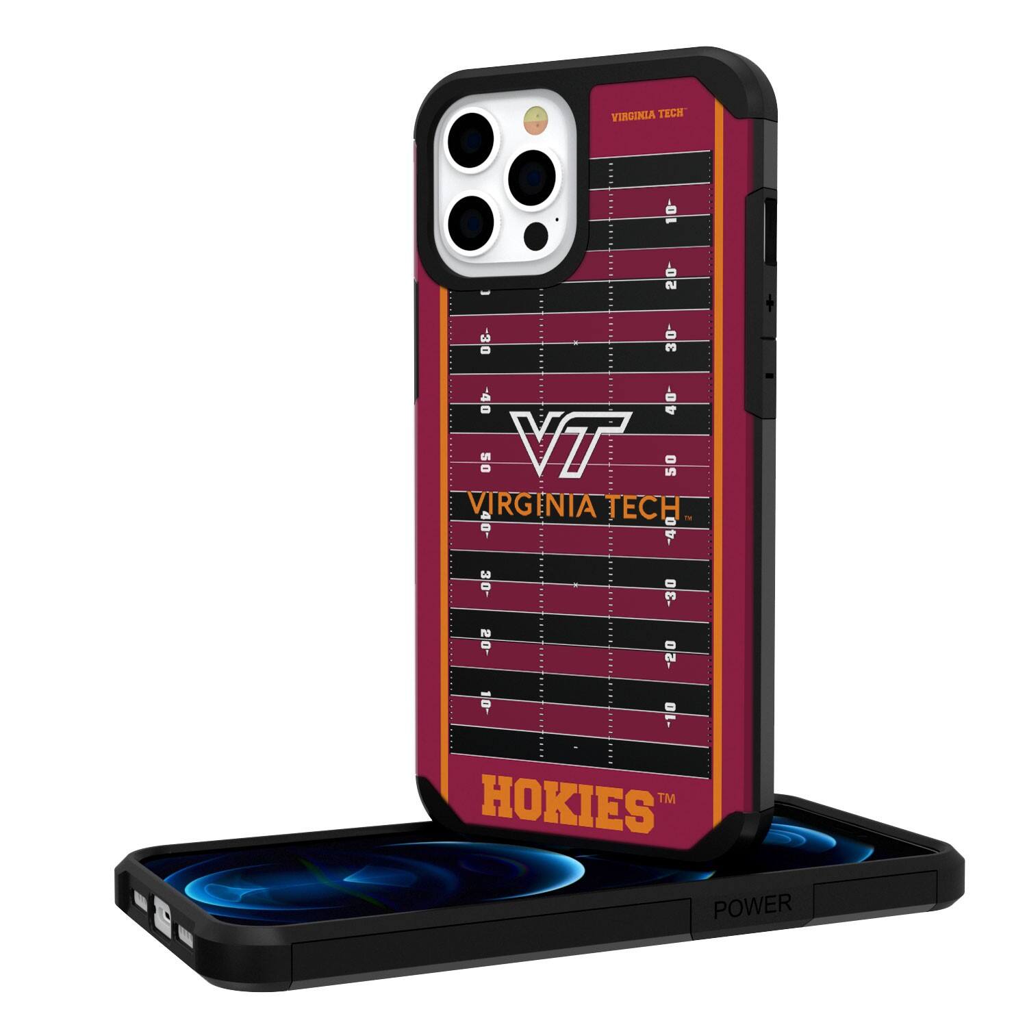Keyscaper - NCAA - Virginia Tech Hokies Field iPhone Rugged Case - 14 Pro - Multicolor price history on PriceWatchPro