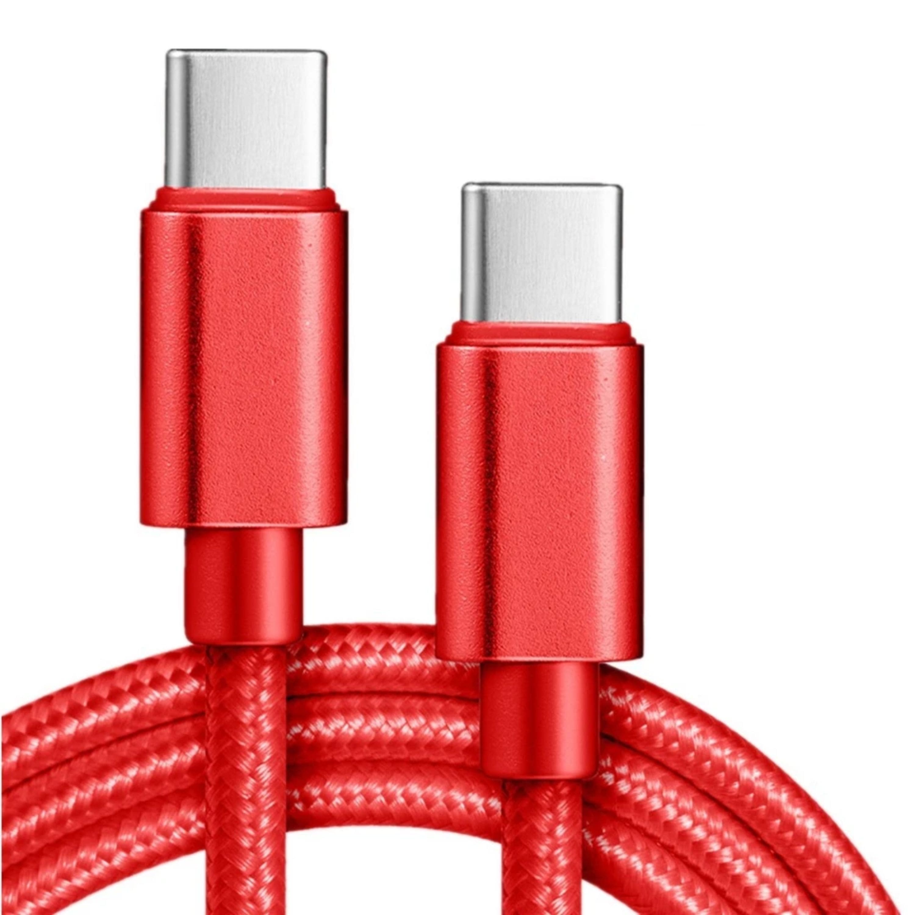 Kitcheniva - Fast Charging USB-C Cable For iPhone 16 15 Pro Max Samsung S24 10 Ft Red