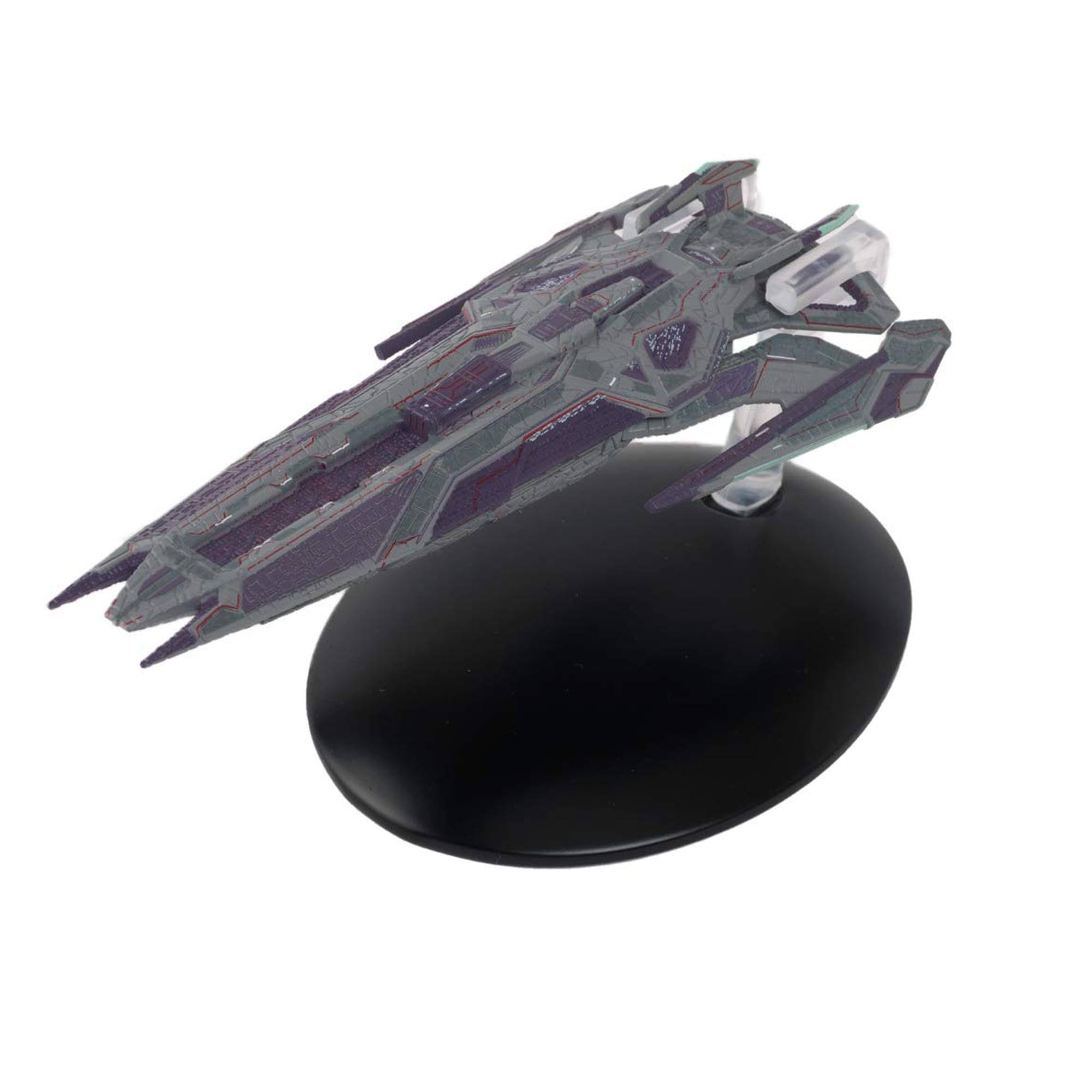 Alt View 10. Eaglemoss - Eaglemoss Star Trek StarShip Replica | Jem'Hadar Vanguard Carrier - Grey.