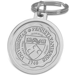 Jardine - Pennsylvania Quakers Split-Wire Key Ring - Silver