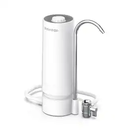 Waterdrop - CTF-05 Water Filter for Sink Faucet with Filter Life Reminder - White
