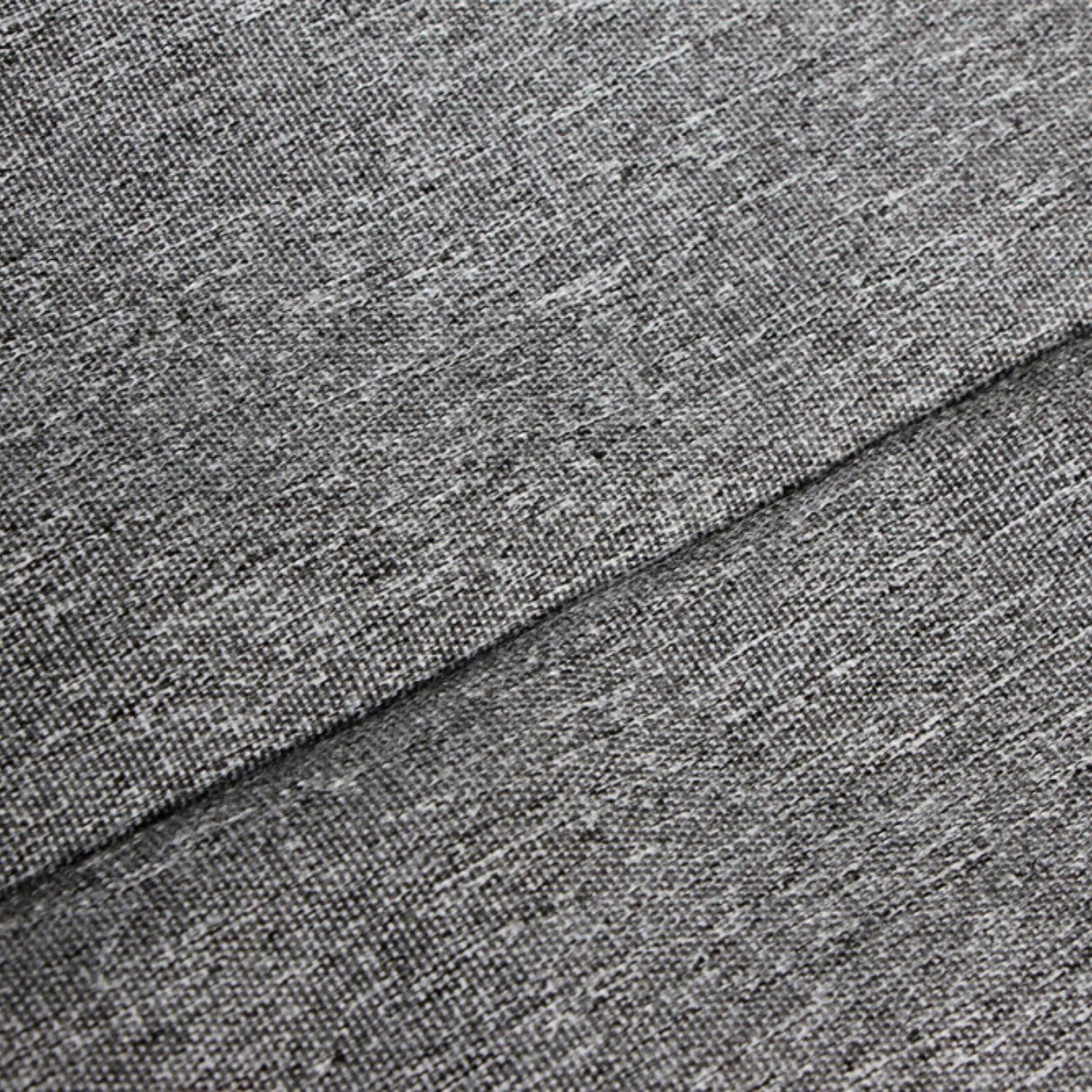 Front. Seal Shield - Platinum 3-Layer Water Resistant Outdoor Dining Set Cover - Grey Melange - Grey Melange.