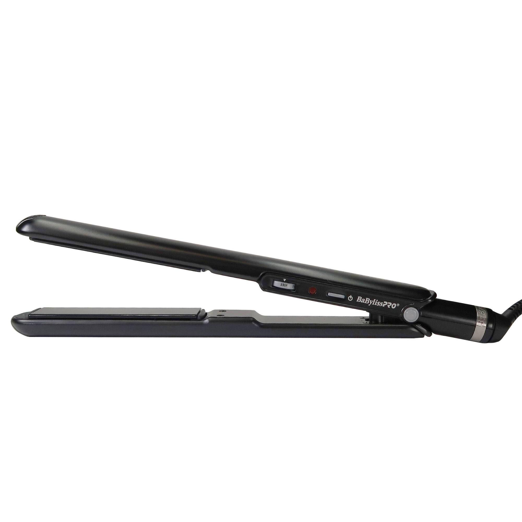 Angle. Babyliss - BaByliss Pro Porcelain Ceramic Limited Edition Straightening Iron 1" and Spring Curling Iron 1¼" Styling Set #BPCPP6UC.