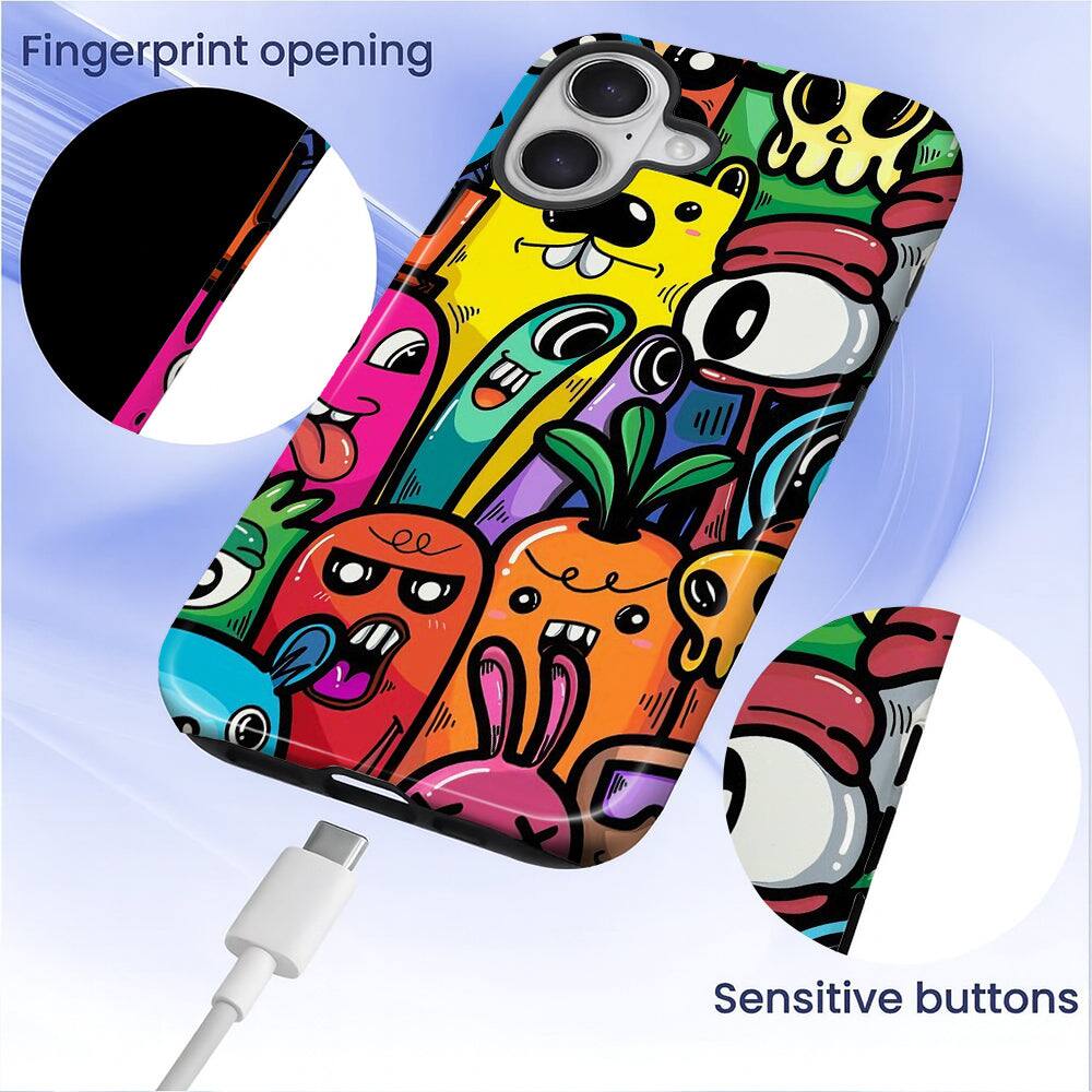 Fingerprint opening  
Sensitive buttons