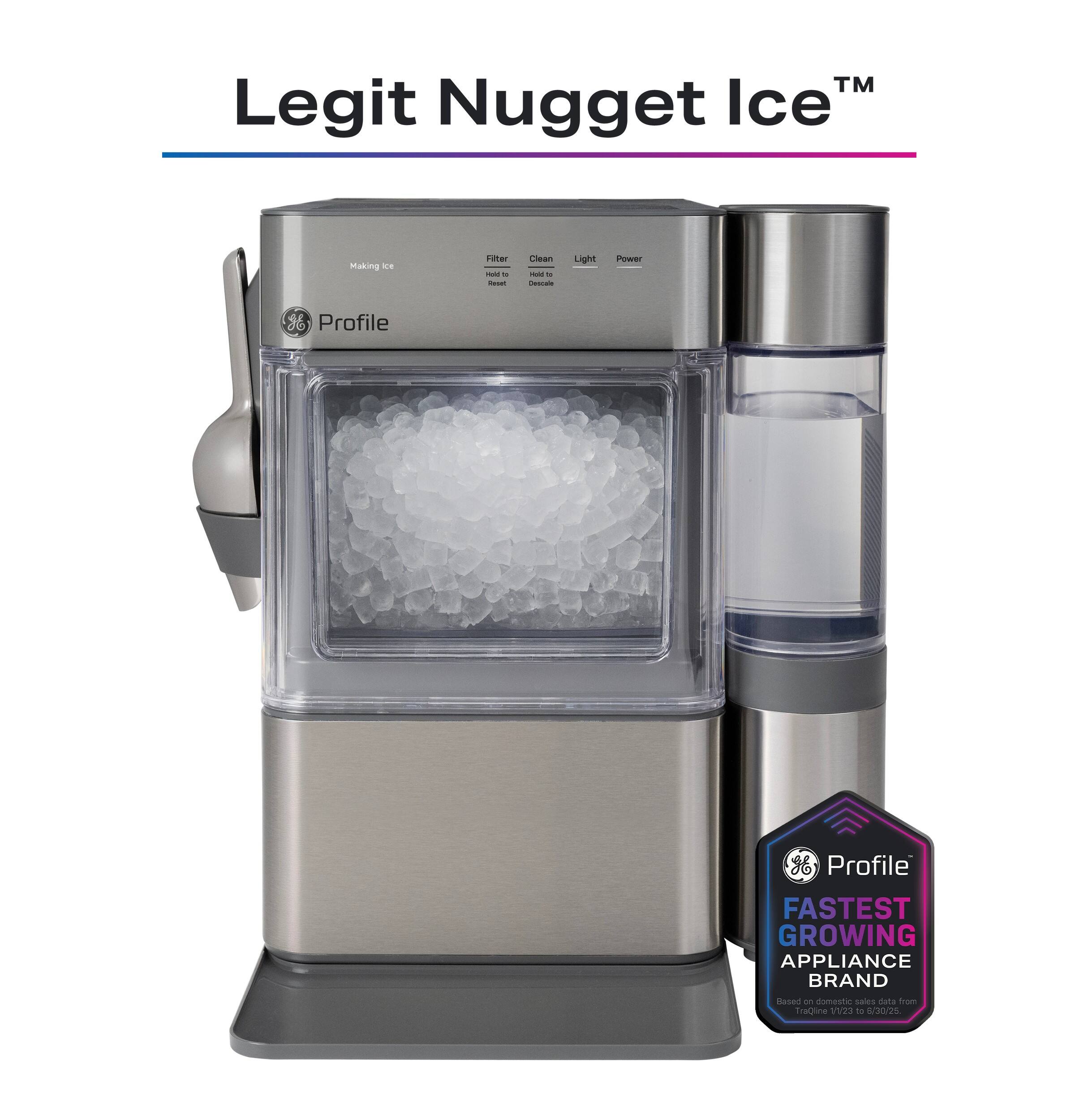 TM Legit Nugget Ice Making .. Liter - - - Clean - - Sescale Light Power H Profile Profile FASTEST GROWING APPLIANCE BRAND Based on domestic sales data From Tragline 19/23 to 00/25