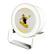 Front. Keyscaper - Pittsburgh Steelers Linen Print Nightlight Charger & Bluetooth Speaker - White.