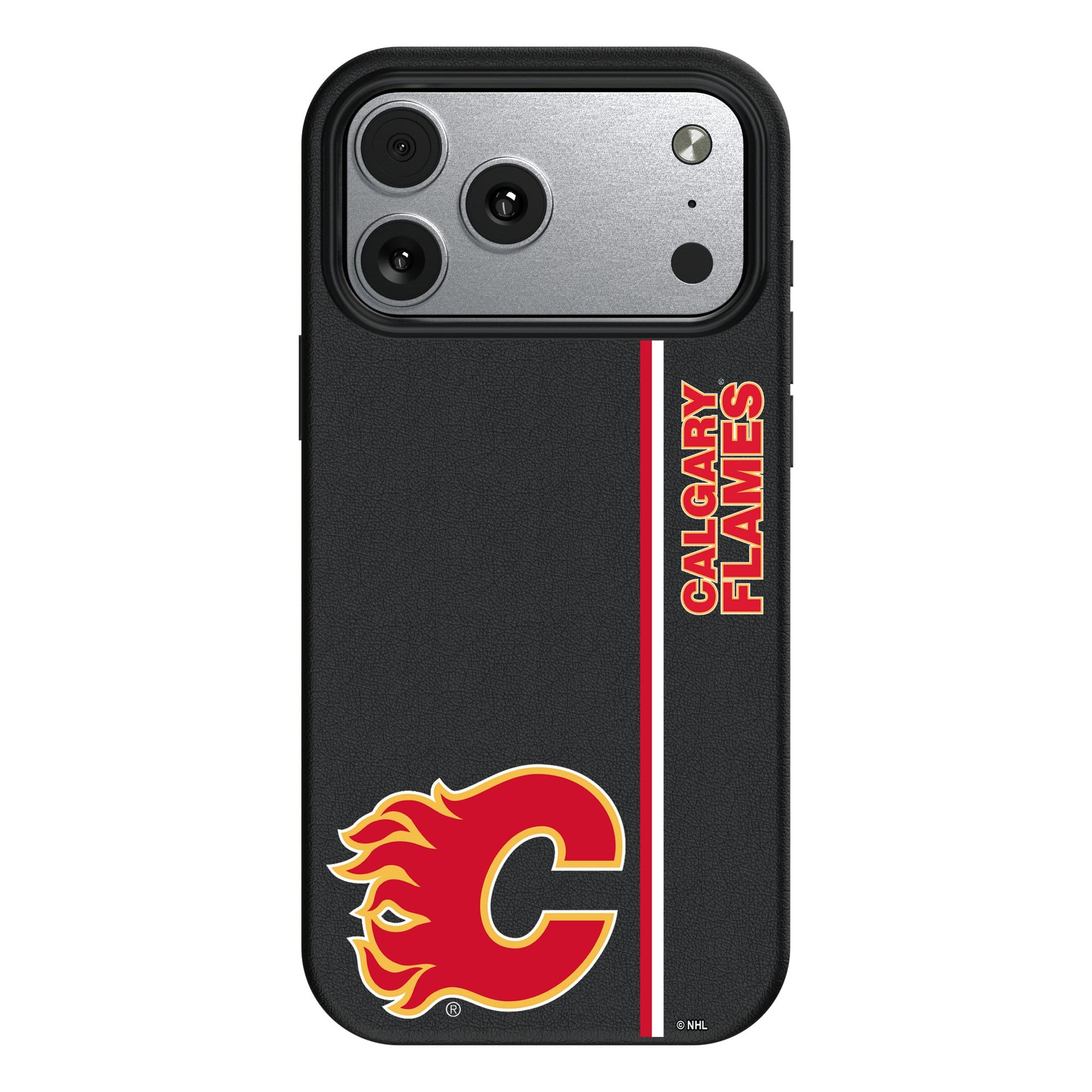 Keyscaper - NHL - Calgary Flames Sidebar Magnetic iPhone Case - 17 - Black price history on PriceWatchPro