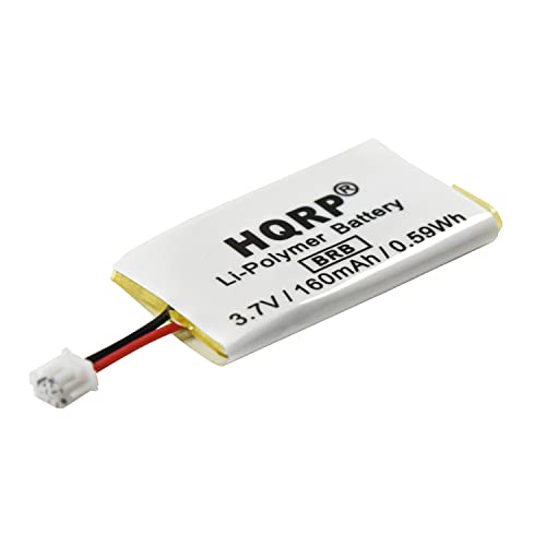 HQRP Battery 0.59Wh BRB Li-Polymer 3.7V/160mAh/0.59Wh