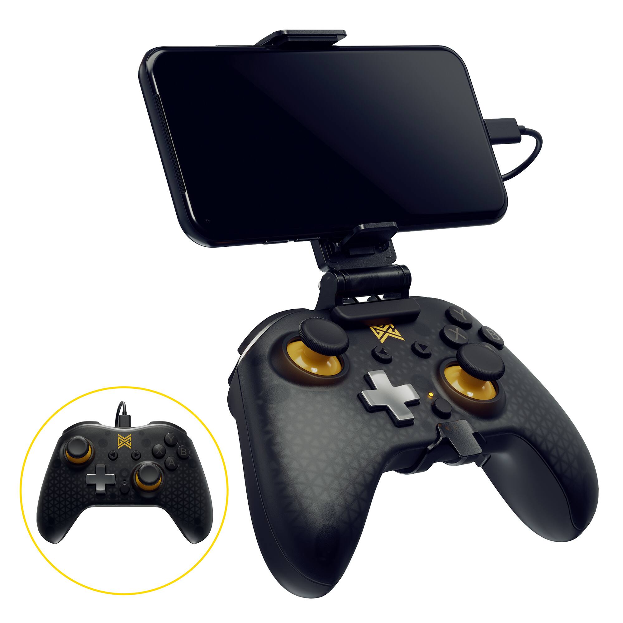 Alt View 11. MGC - MGC Scorpa Wired Gaming Controller for Windows & Android - Black.