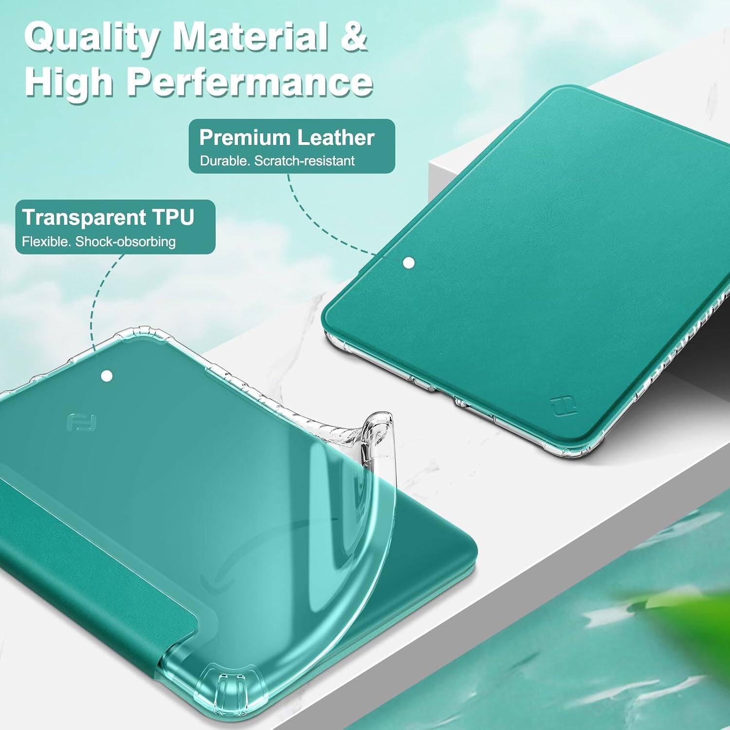 Quality Material & High Performance

Premium Leather
Durable. Scratch-resistant

Transparent TPU
Flexible. Shock-absorbing