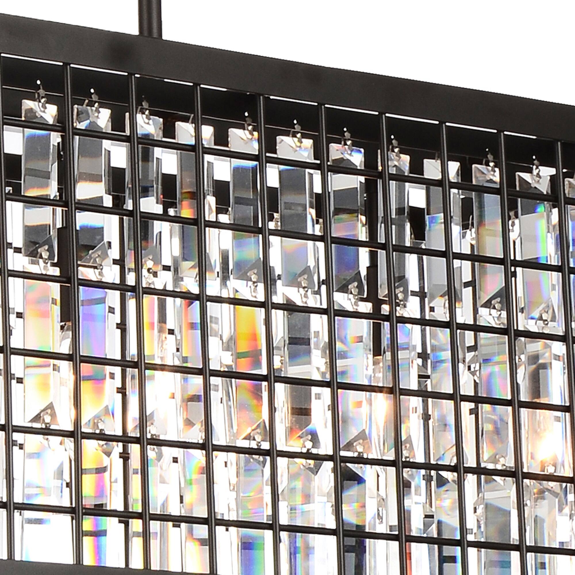 Alt View 1. CWI Lighting - Meghna 4 Light Down Chandelier With Brown Finish - Brown.