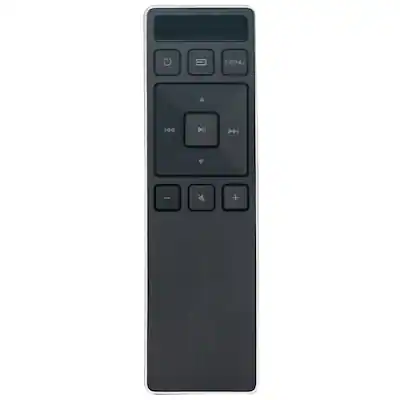 Front. ALLIMITY - Replacement Remote Control XRS551-E3, Fit for Vizio SoundBar SB3830-D0 SB3851-D0 SB3251N-E0 SB3621N-E8M SB3651-E6 - Black.