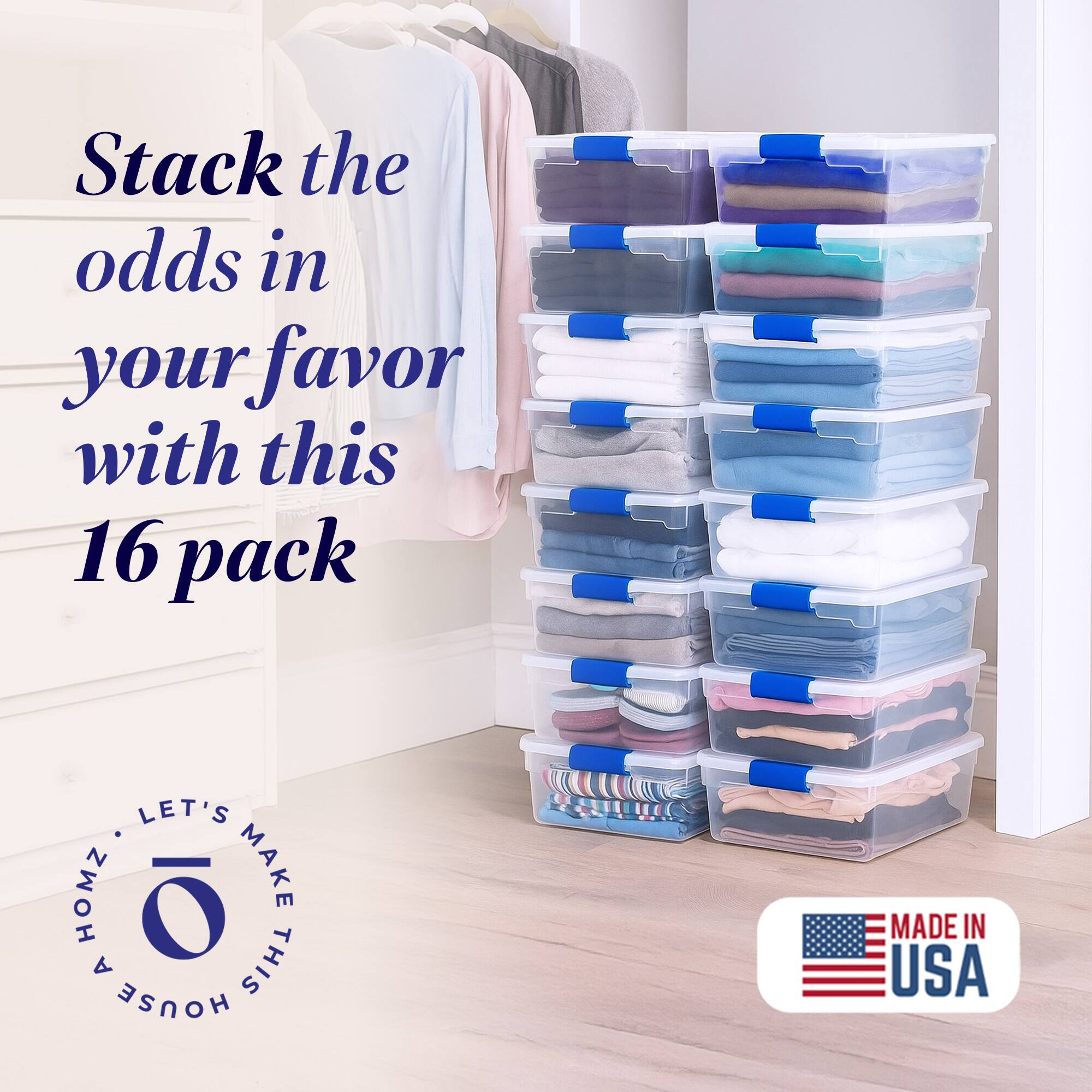 Stack the odds in your favor with this 16 pack

LET'S MAKE THIS HOUSE

MADE IN USA