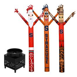 Sporticulture - Syracuse Orange Inflatable Crazy Sports Fan Bundle Set - Multicolor