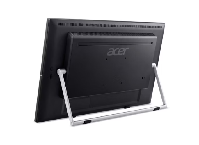 Alt View 2. Acer - Acer UT2 UT272U 27In WQHD IPS Touchscreen Display with HDMI - Black.