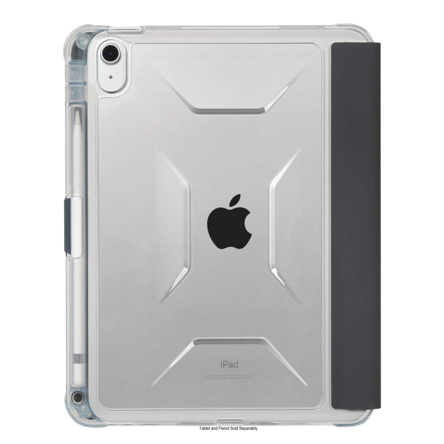 Front. Targus - Pro-Tek Clear Case for iPad 11"(A16) and iPad 10.9"(10th gen.) - Clear/ Black.
