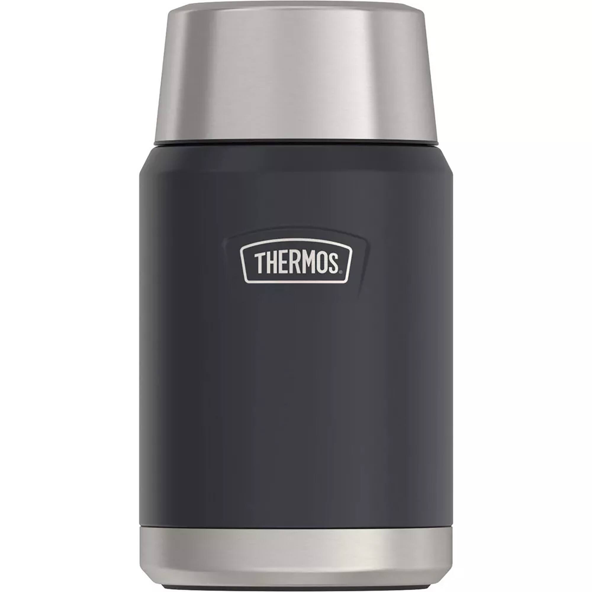 Alt View 1. Thermos - Thermos 24 oz. Icon Stainless Steel Food Jar - Granite - Granite.