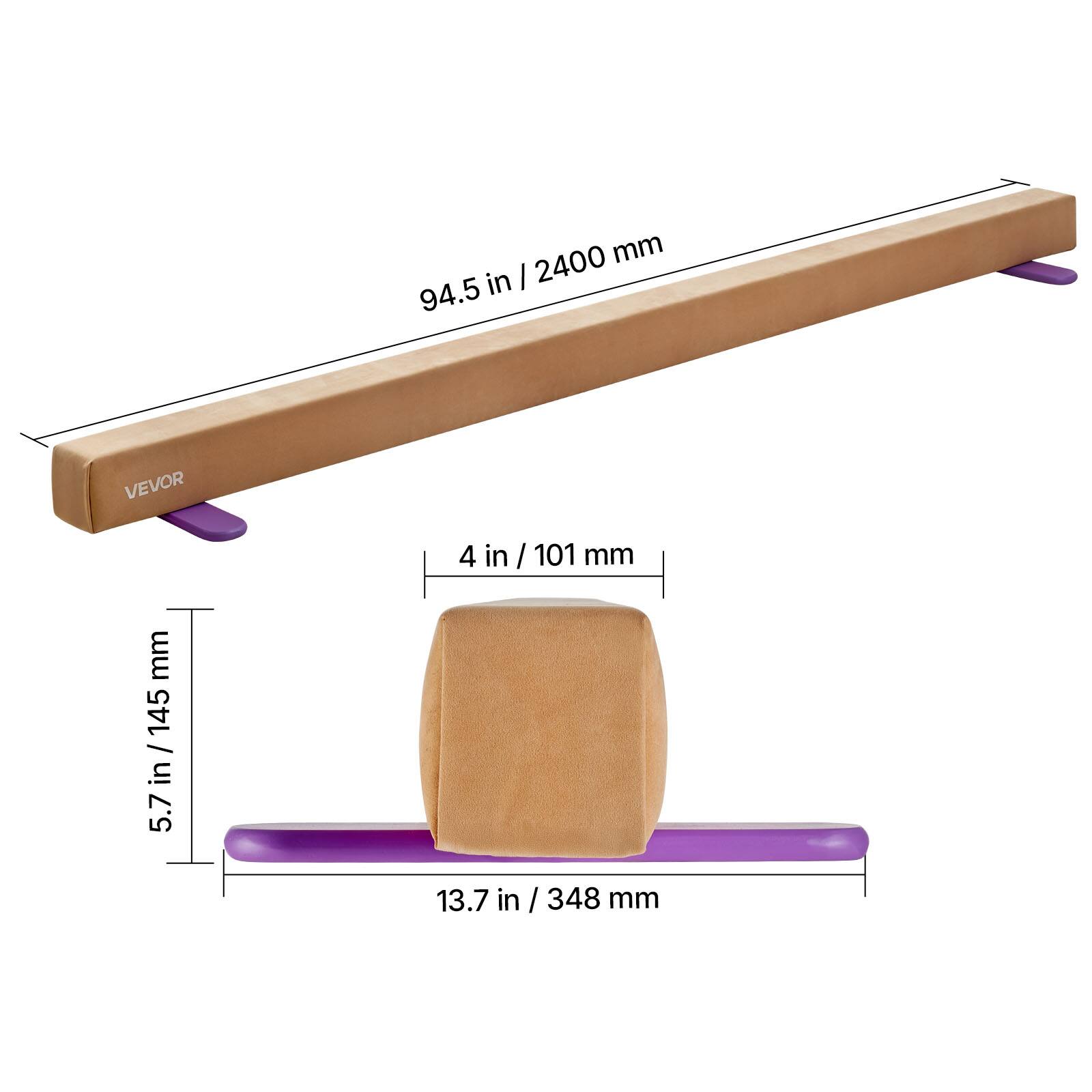 2400 mm in 94.5 in / 2400 mm  
4 in / 101 mm  
5.7 in / 145 mm  
13.7 in / 348 mm