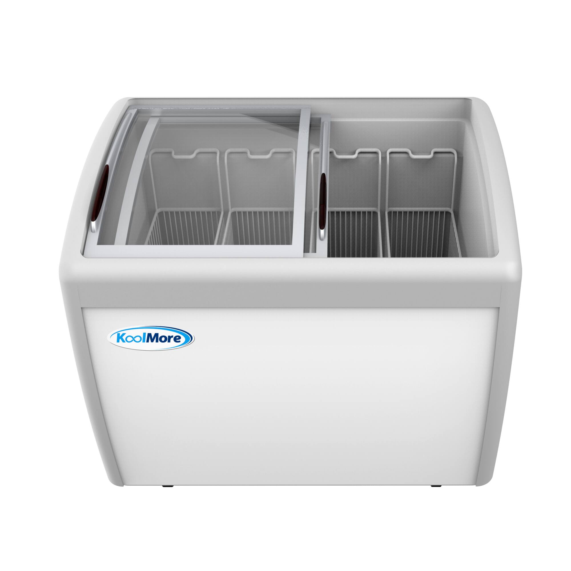 Alt View 1. Koolmore - 50 in. Display Ice Cream Freezer - 12 cu ft. MCF-12C - White.