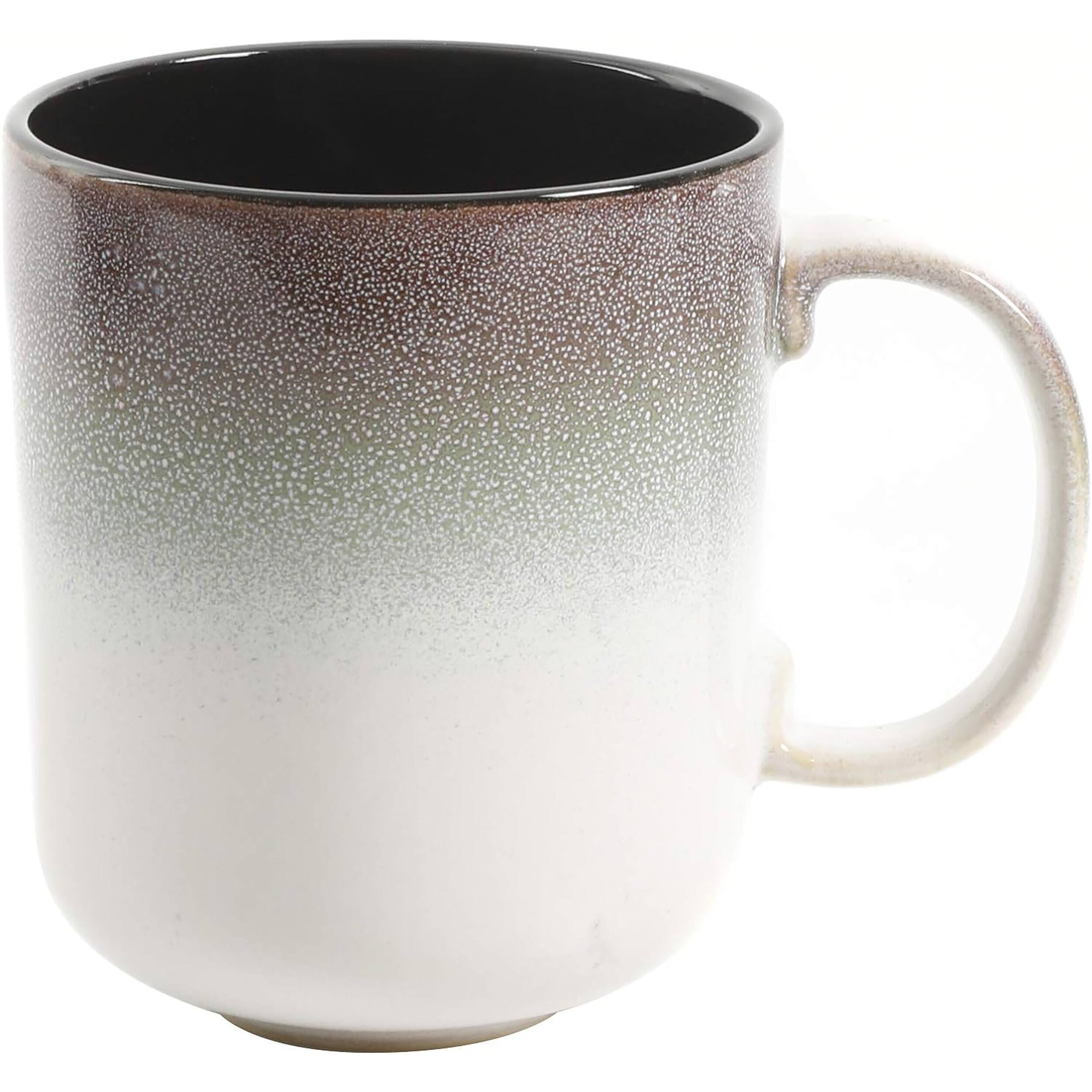 Alt View 4. Gibson - Gibson Elite Rings of Saturn 16 Piece Reactive Glaze Stoneware Dinnerware Set in Teal - Teal.