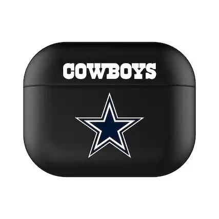 Front. Keyscaper - Dallas Cowboys AirPods Pro 3rd Generation Case Cover - No Size - Black.