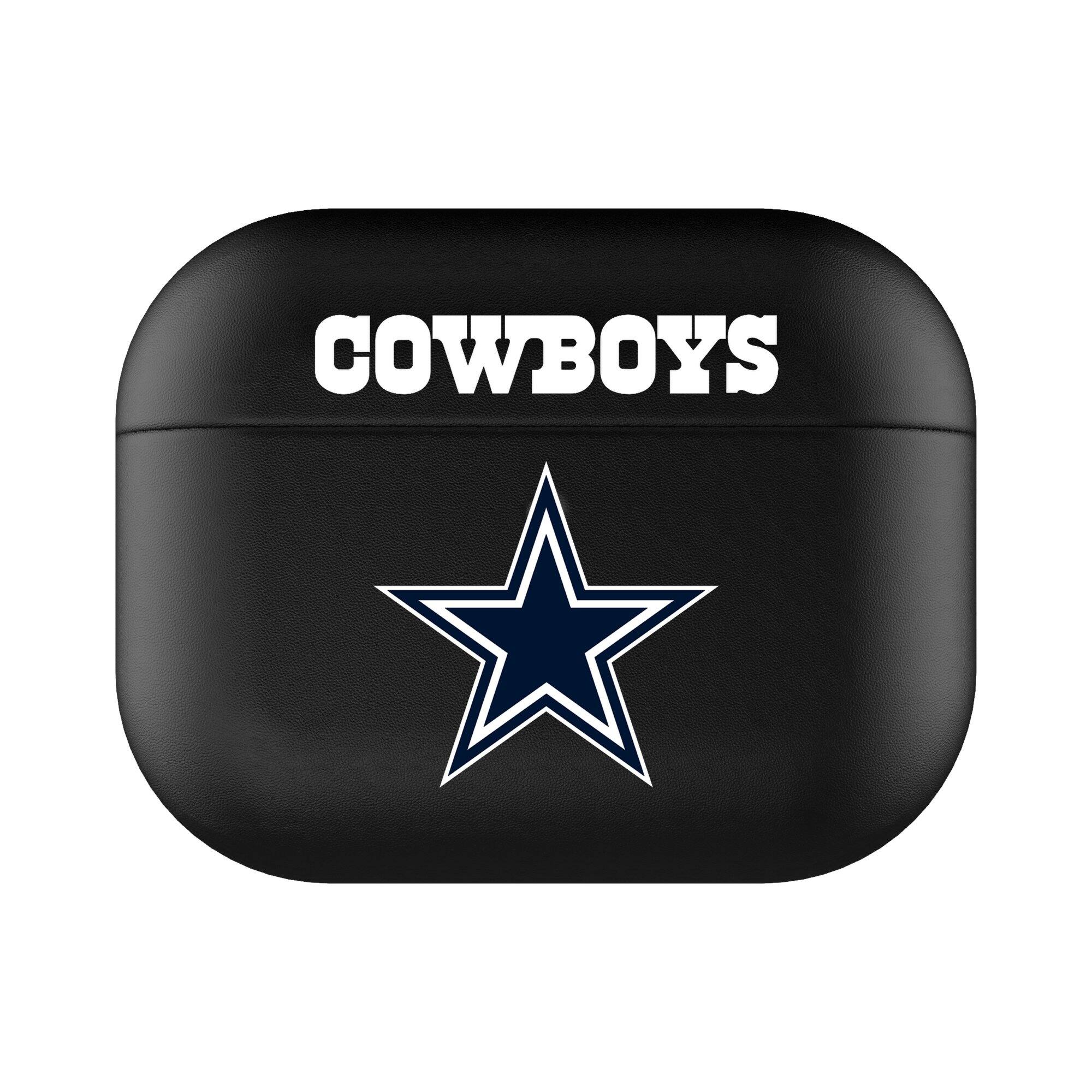 Front. Keyscaper - Dallas Cowboys AirPods Pro 3rd Generation Case Cover - No Size - Black.