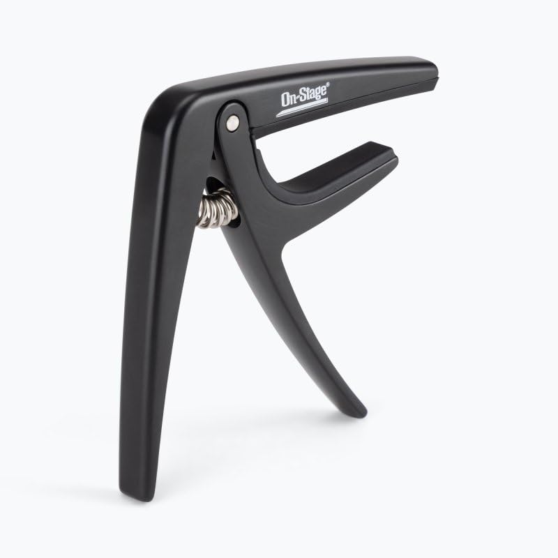 Alt View 6. On Stage Stands - On-Stage GA100 Guitar Capo, Black - Black.