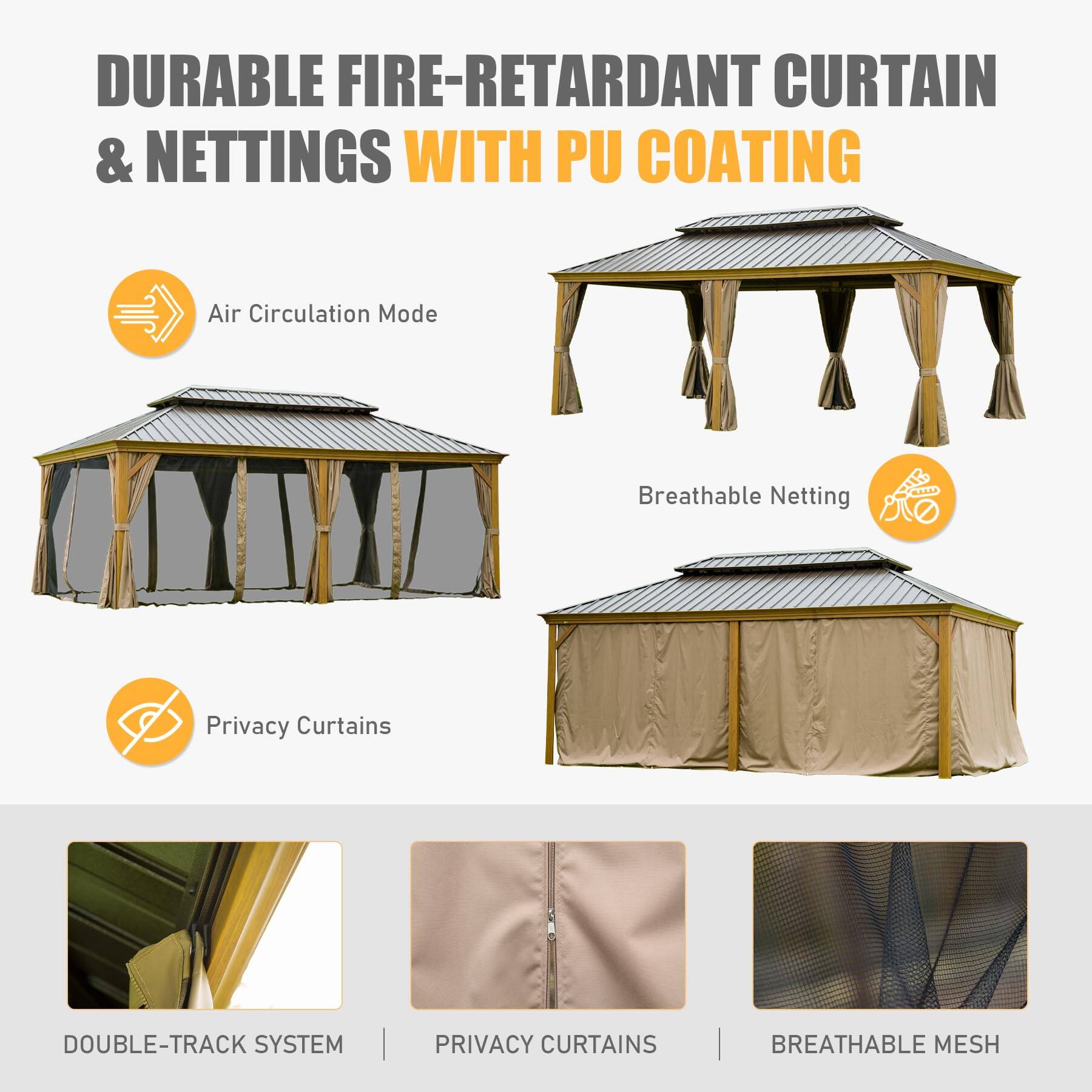DURABLE FIRE-RETARDANT CURTAIN & NETTINGS WITH PU COATING

- Air Circulation Mode
- Breathable Netting
- Privacy Curtains

DOUBLE-TRACK SYSTEM
PRIVACY CURTAINS
BREATHABLE MESH
