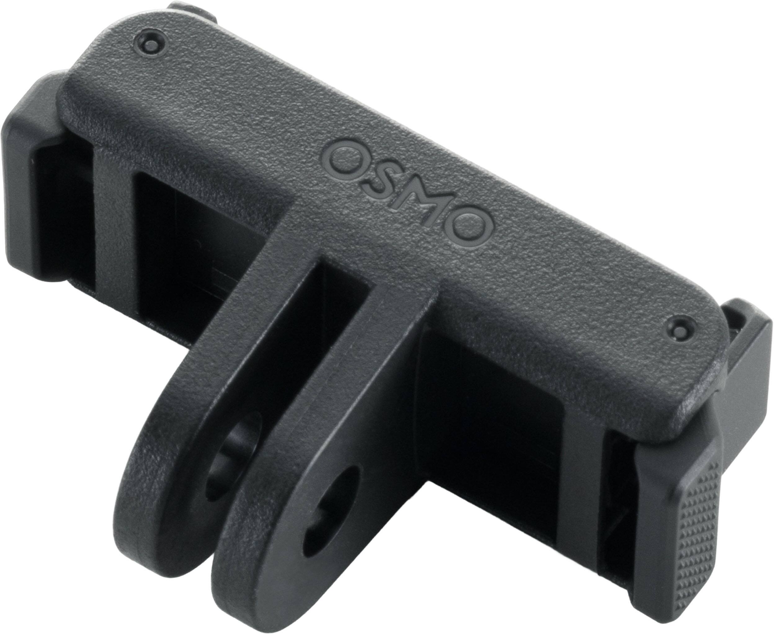 Left. DJI - Osmo Dual-Direction Quick-Release - Adhesive for Action Camera - Black.
