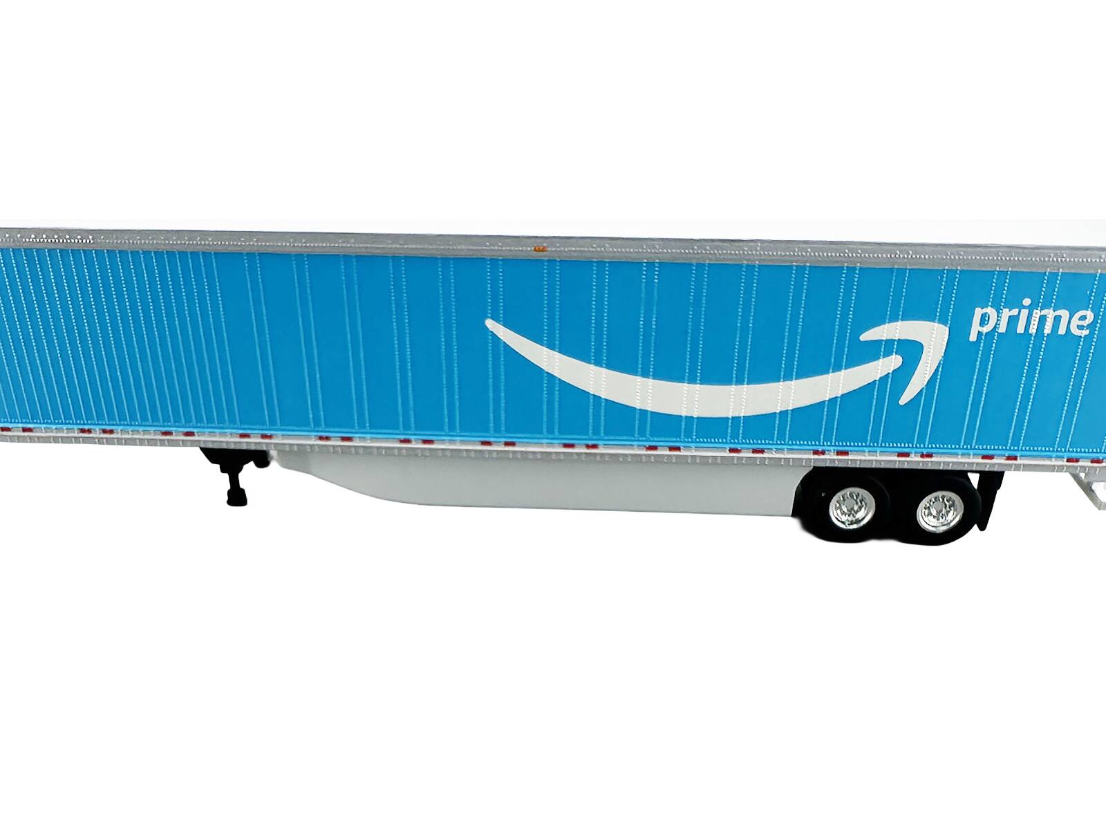 Angle. HO Logistics Replicas - Trailer Wind Skirts for 53' Dry Vans White 1/87 (HO) Plastic Model Car by HO Logistics - White.