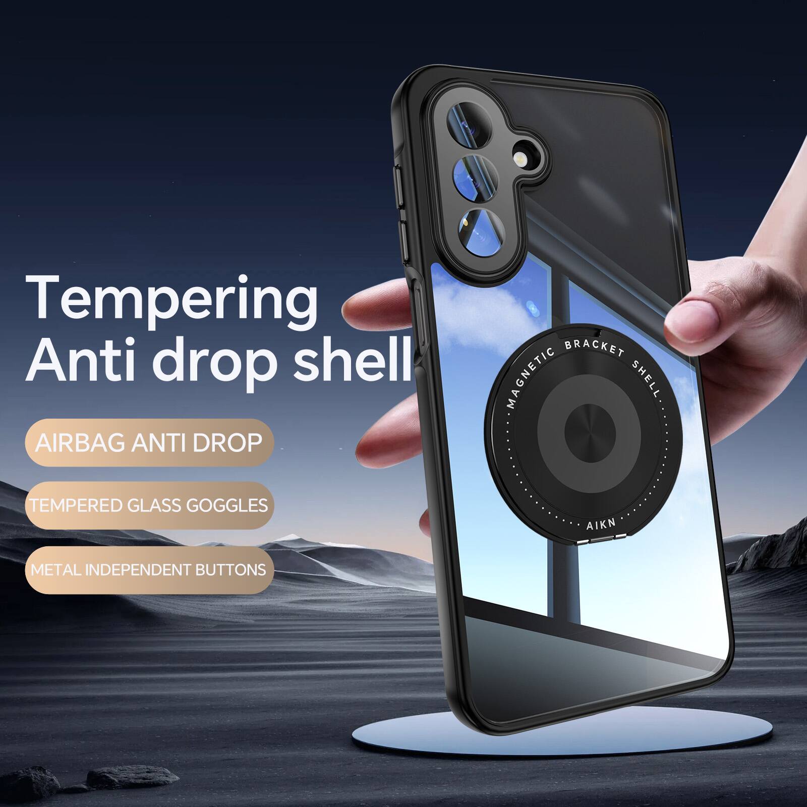Tempering Anti drop shell  
AIRBAG ANTI DROP  
BRACKET MAGNETIC SHELL  
TEMPERED GLASS GOGGLES  
AIKN  
METAL INDEPENDENT BUTTONS