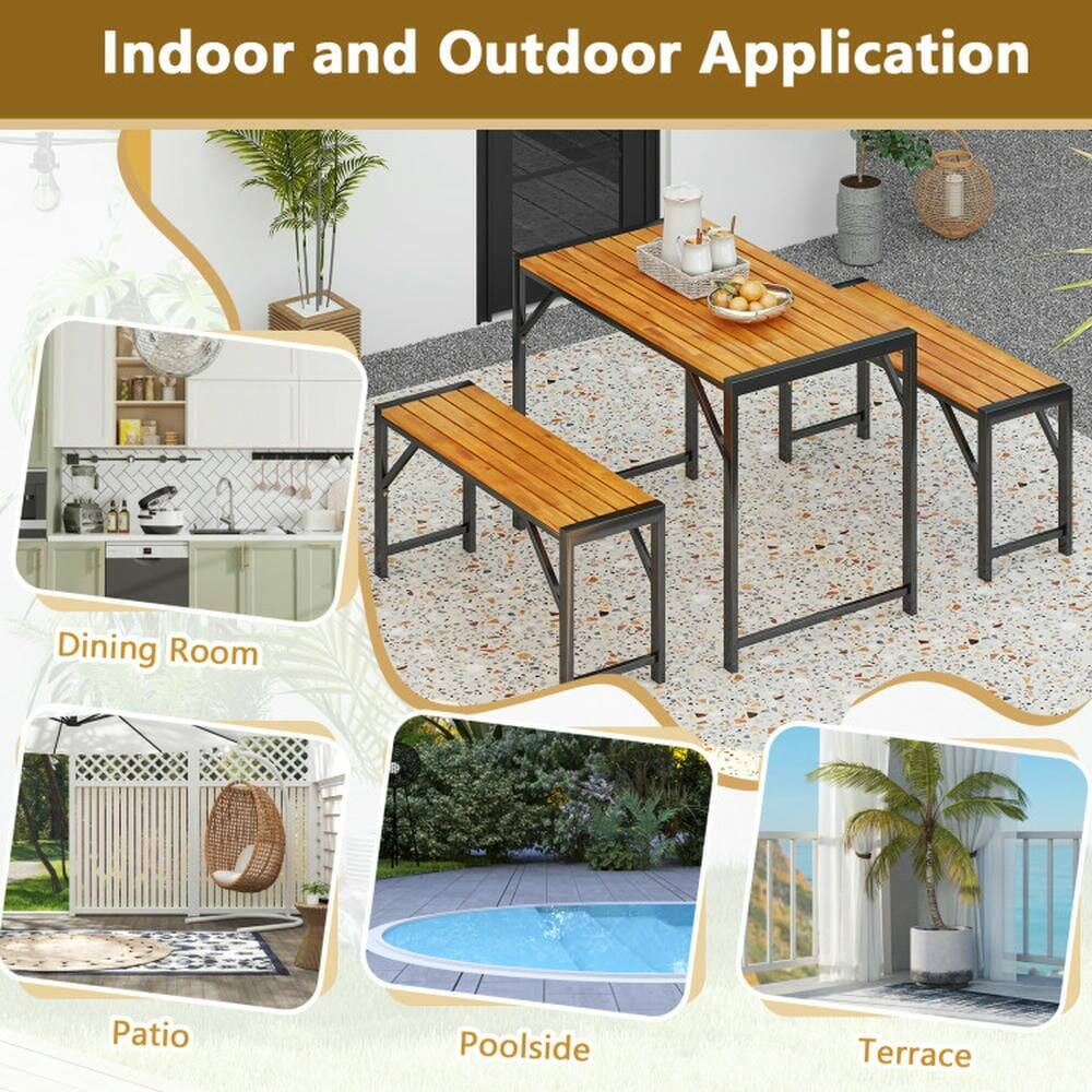 Indoor and Outdoor Application

- Dining Room
- Patio
- Poolsides
- Terrace