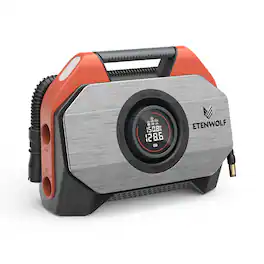 ETENWOLF - VORTEX S6 Tire Inflator for Heavy-duty Vehicle, with 19200 mAh Battery, 100% Duty Cycle - Vivid Orange