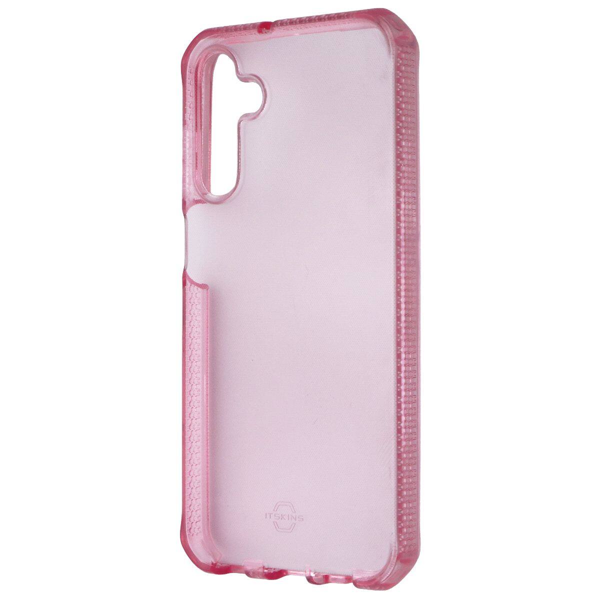 Front. Itskins - ITSKINS Spectrum_R // Clear Case for Samsung Galaxy A15 5G / 4G - Light Pink - Pink.