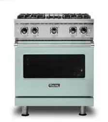 Viking - 5-Series Gas Sealed Burner Range - Splash - Front_Zoom