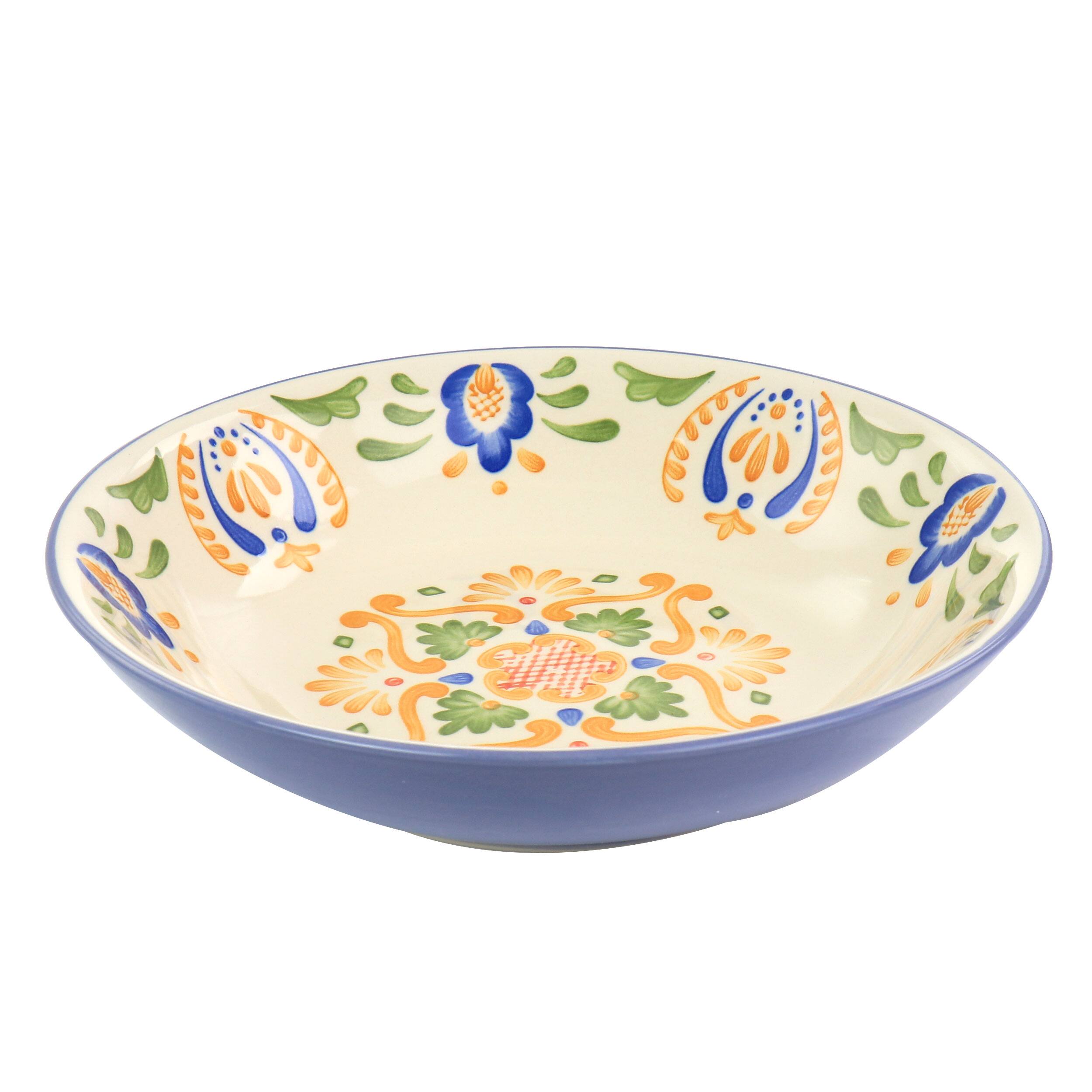 Alt View 1. Gibson - Laurie Gates Tierra 2 Piece Round Stoneware Dinner Bowl Set in Assorted Designs - Assorted.