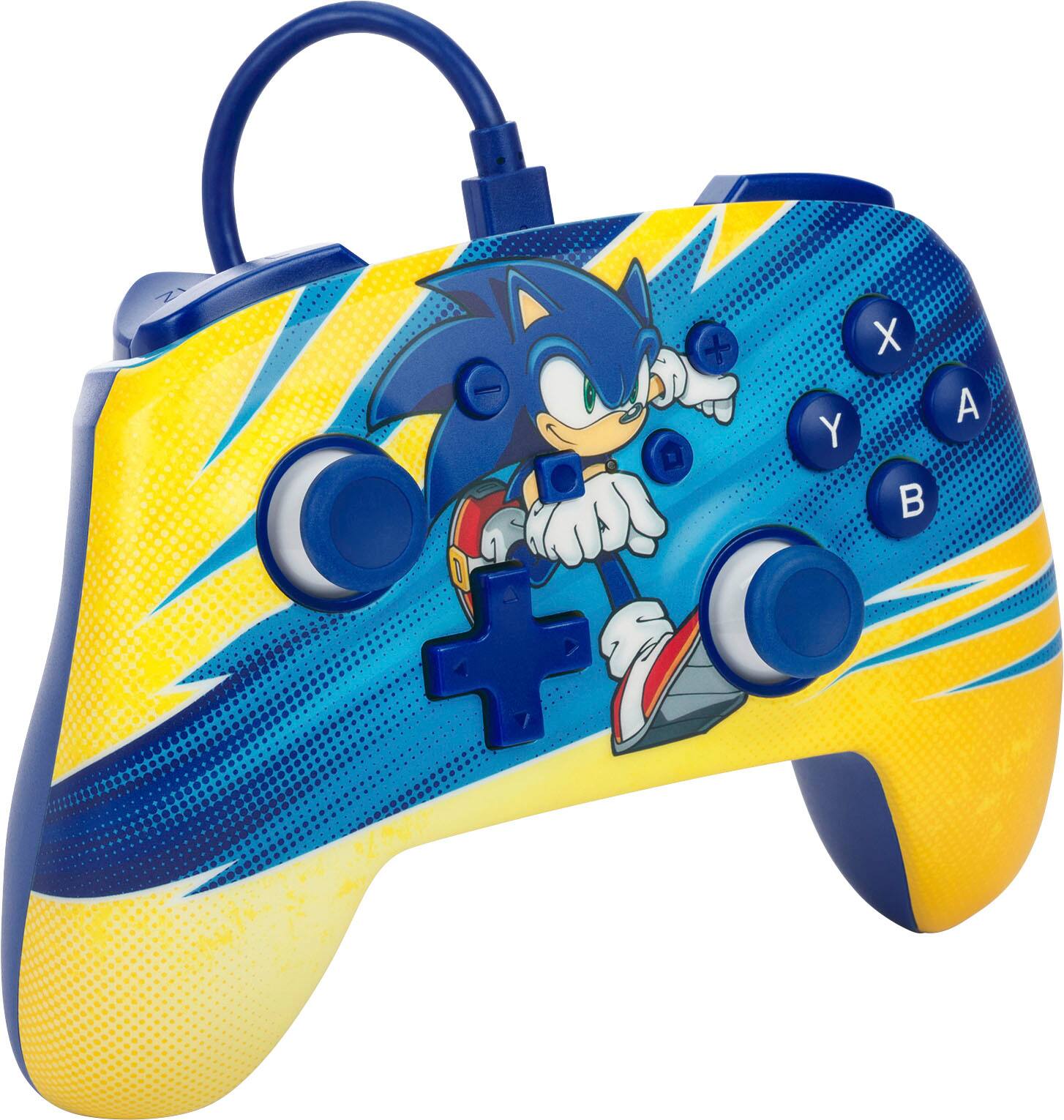 Angle. PowerA - PowerA Enhanced Wired Controller for Nintendo Switch - Sonic Boost - Sonic Boost.