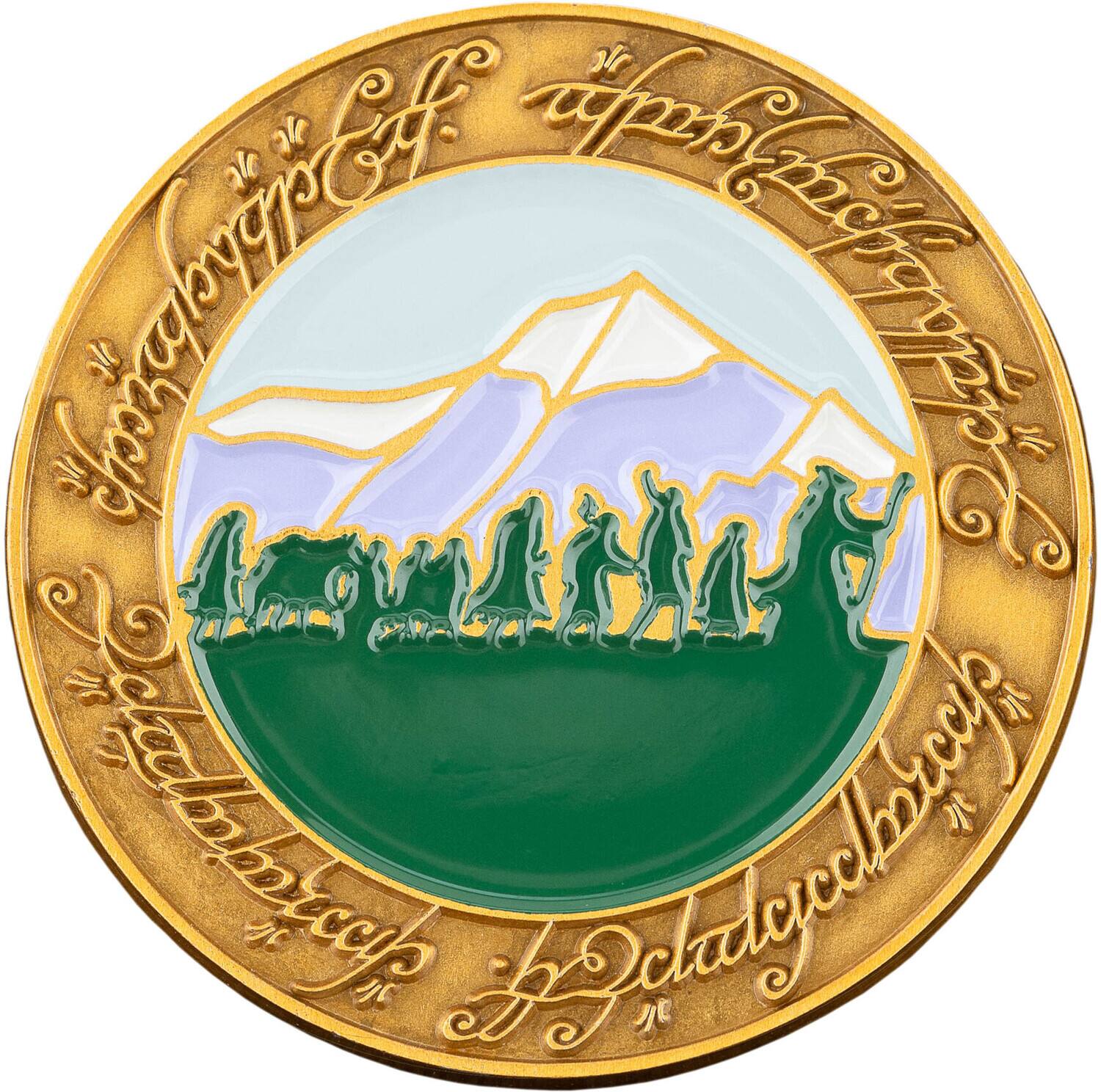 Weta Workshop - The Lord of the Rings Trilogy - The Fellowship Enamel Pin - COLLECTIBLES - Multicolor