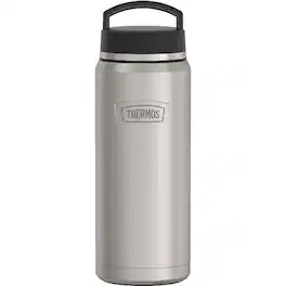 Thermos - 40 oz. Icon Stainless Steel Water Bottle - Matte Stainless Steel