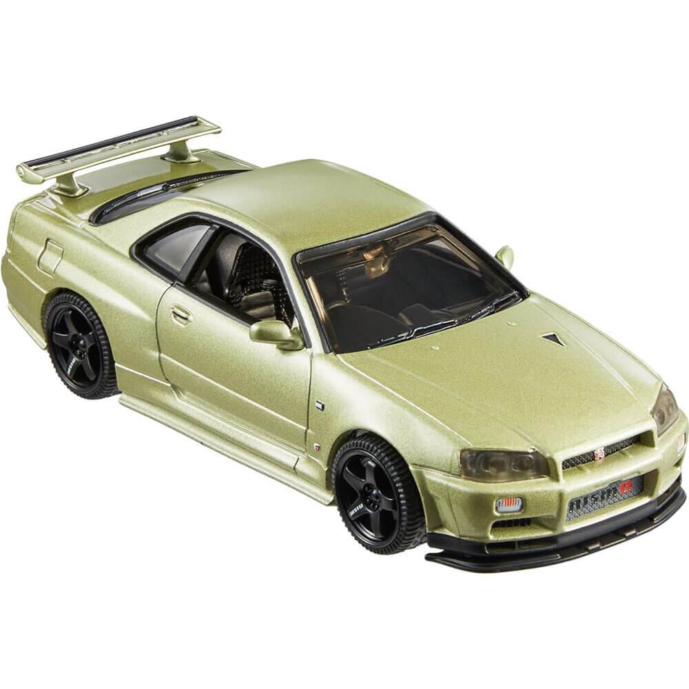 Mattel - HMD47 Hot Wheels Premium 1:43 Scale Collectible Car - Nissan Skyline GT-R - Black