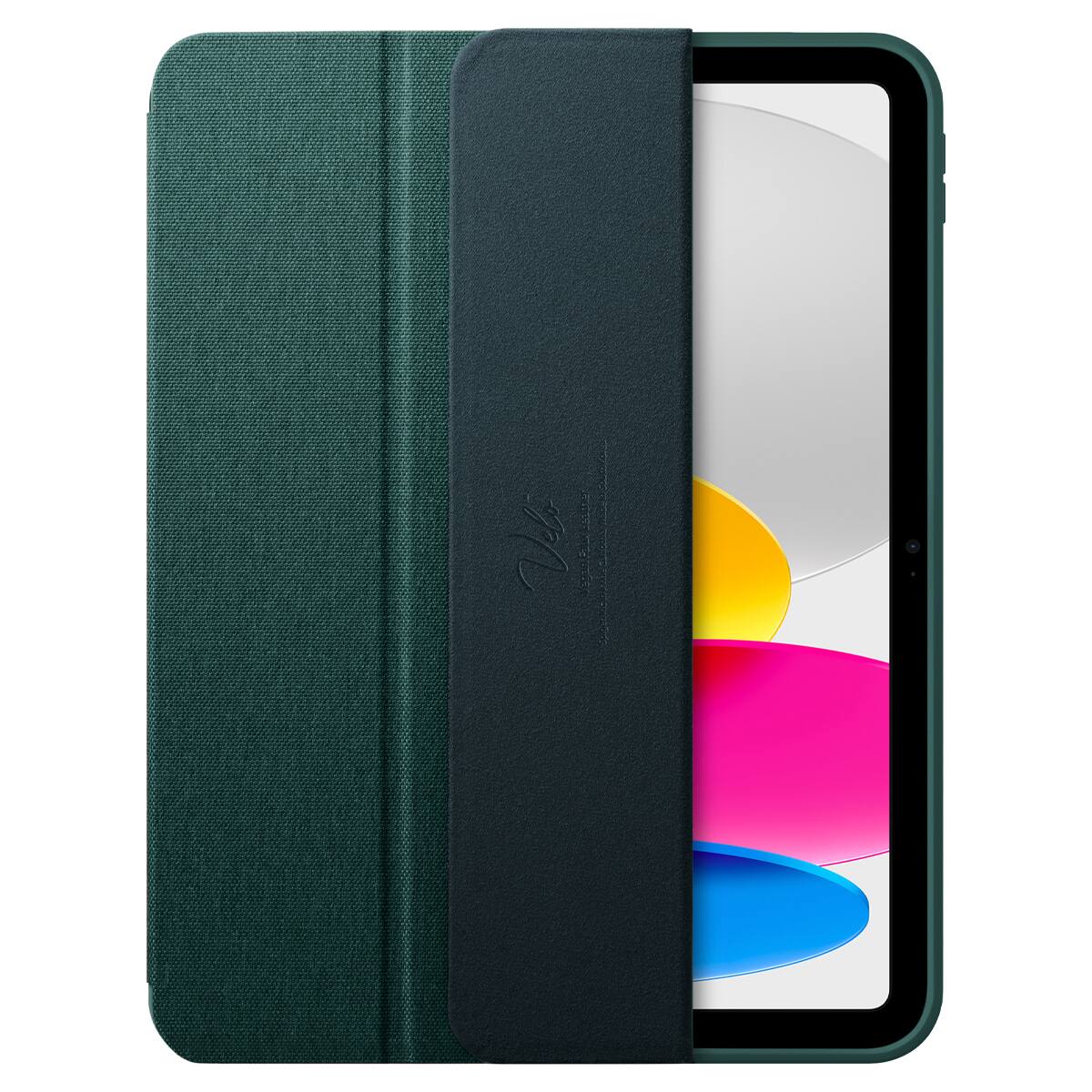 Alt View 10. Spigen - Spigen Urban Fit iPad 11-inch Case - Midnight Green - Midnight Green.