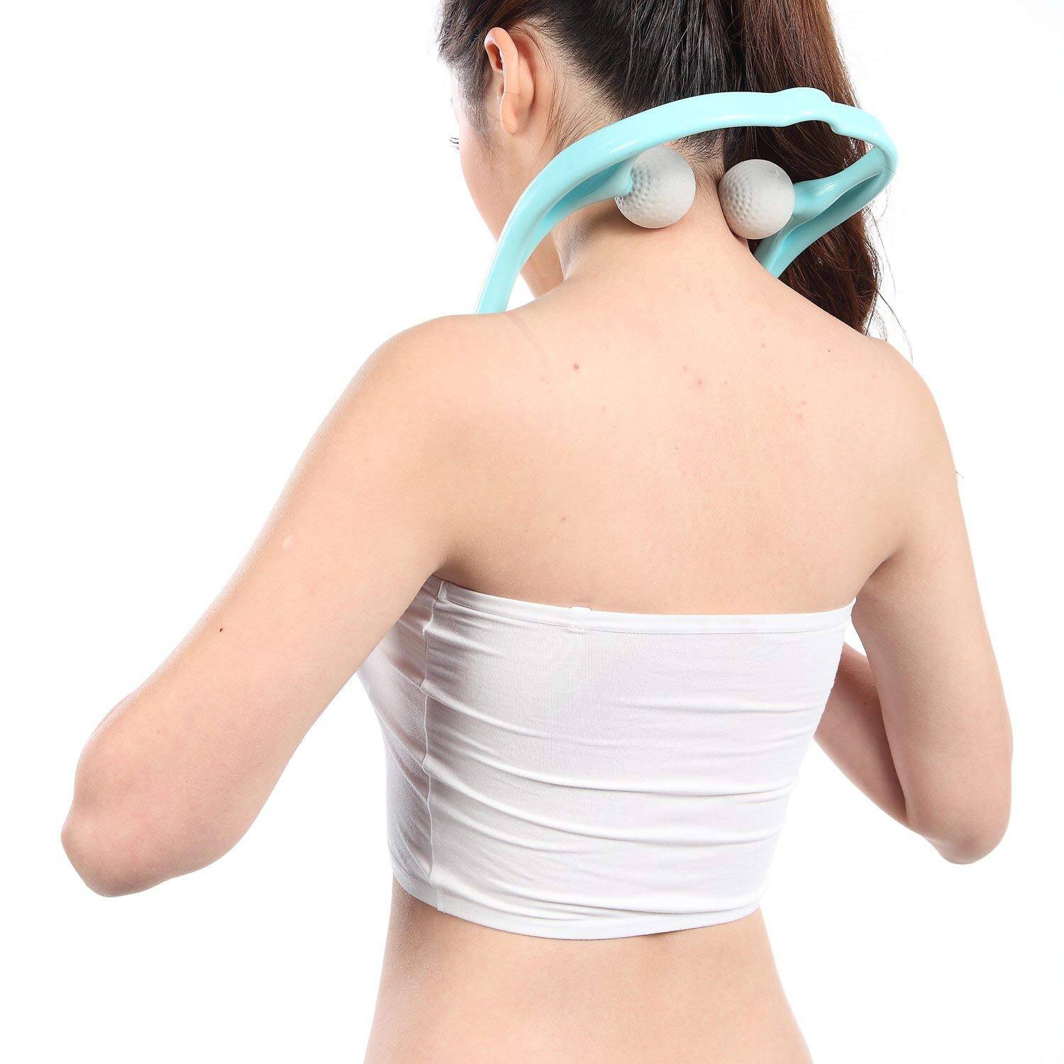 Back. The Best Inks - M1212 Shiatsu Neck For And Shoulder With Deep Tissue Trigger Point Manual Self Massage (simulates Hands) (1 Pack Blue) - 1 Pack Green.