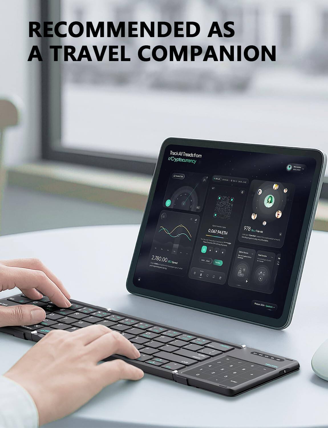 RECOMMENDED AS A TRAVEL COMPANION

Track All Treads from r/Cryptocurrency

0.06794 ETH

2,780.00 USD

978 You Friends