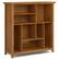 Front. Simpli Home - Amherst Multi Cube Bookcase and Storage Unit - Light Golden Brown.